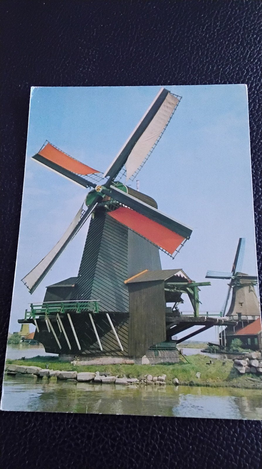 Oude ansichtkaart: Hollandse molen, gelopen, Ophalen of Verzenden, 1960 tot 1980, Ongelopen, Noord-Brabant