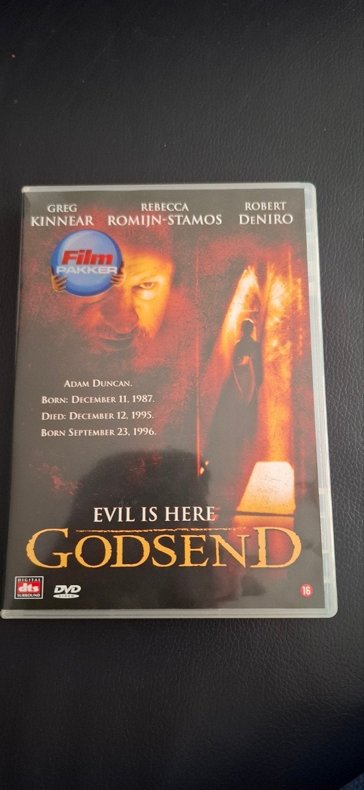 Godsend DVD - Greg Kinnear, Rebecca Romijn, Robert De Niro, Cd's en Dvd's, Vanaf 16 jaar, Ophalen of Verzenden, Gebruikt, Bovennatuurlijke thriller