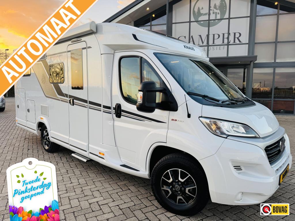 Knaus Vansation 650 Lithium Omvormer Automaat 2021, Standaard zit, Ringverwarming, Fiat, Bedrijf