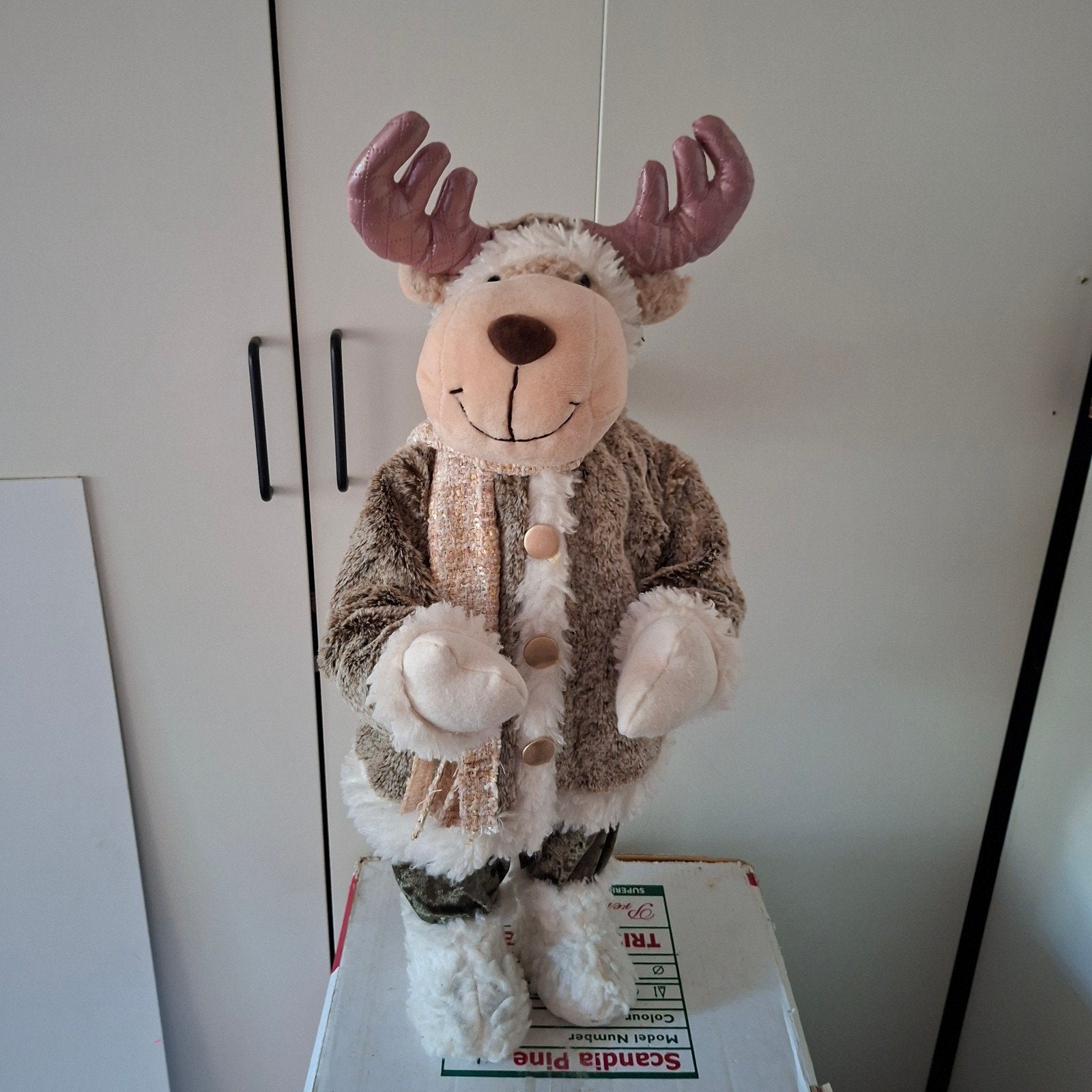 rendier 70 cm hoog, Ophalen