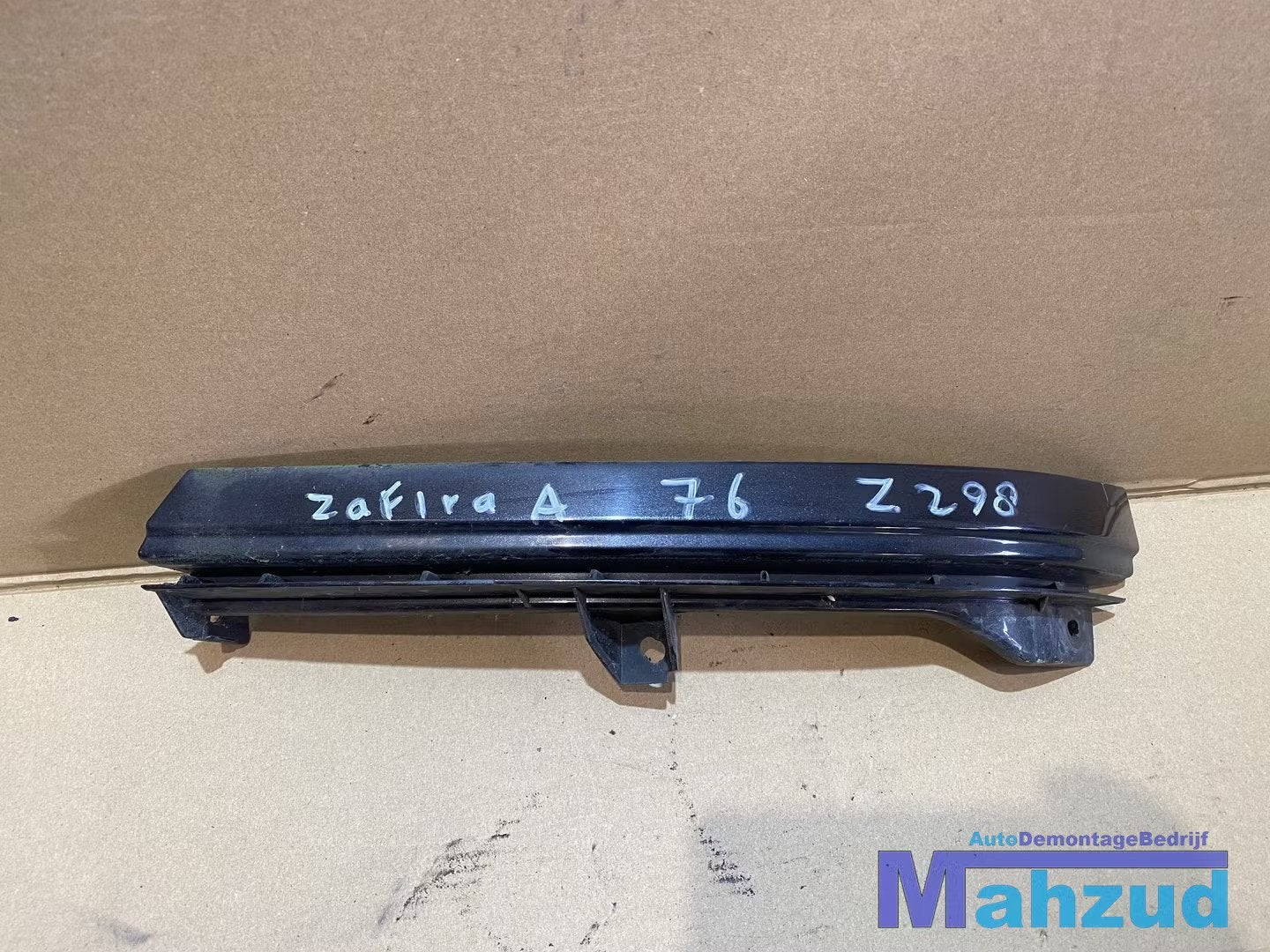 OPEL ZAFIRA A Zwart Links koplamp rand 1998-2005, Gebruikt, Opel Automobile GmbH, Ophalen of Verzenden, Kontakt@opel-infoservice.de
