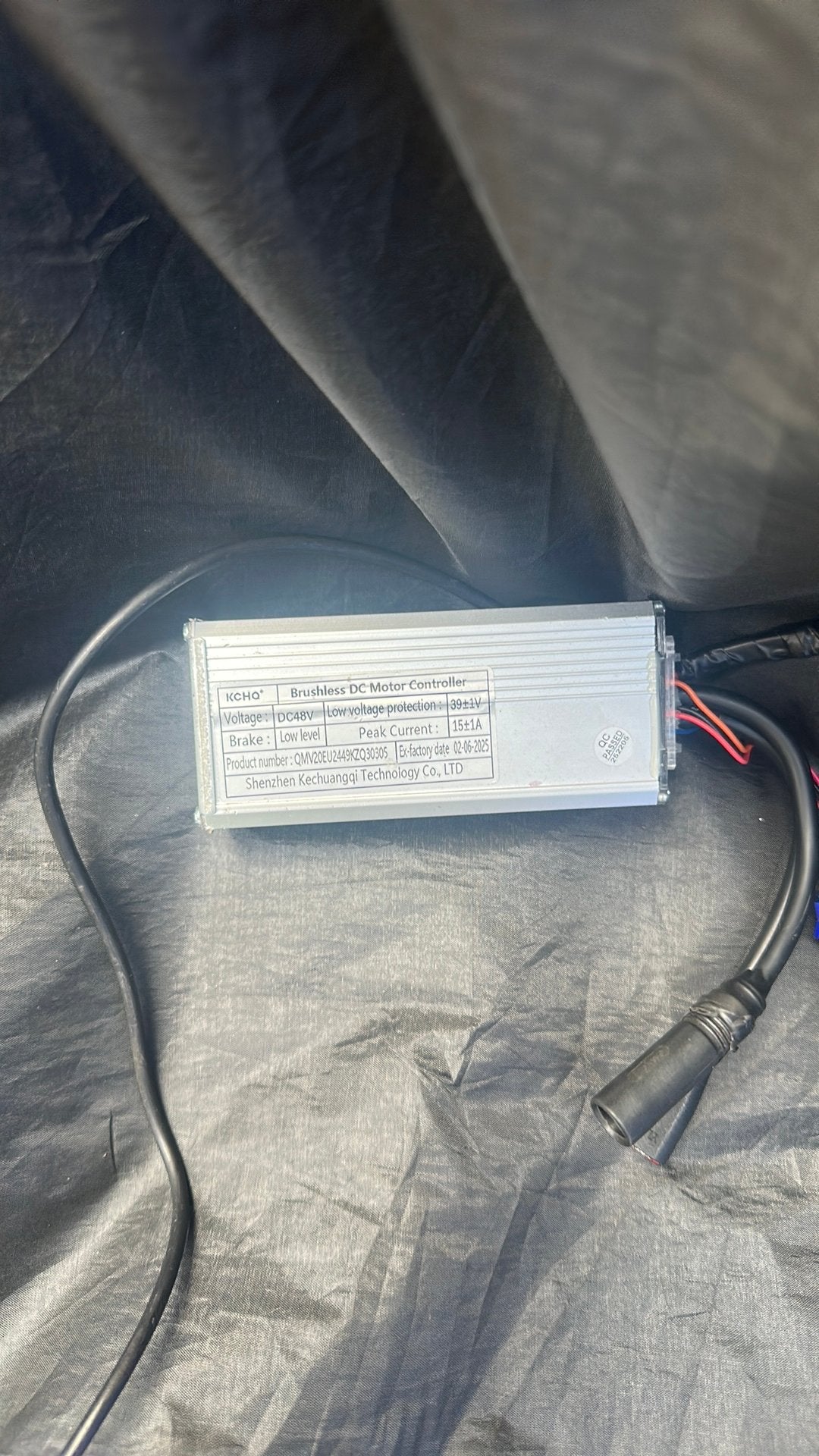 V20 controller zwart motorkabel opvoerbaar, Fietsen en Brommers, Fietsaccessoires | Fietsaccu's, Ophalen of Verzenden, Gebruikt