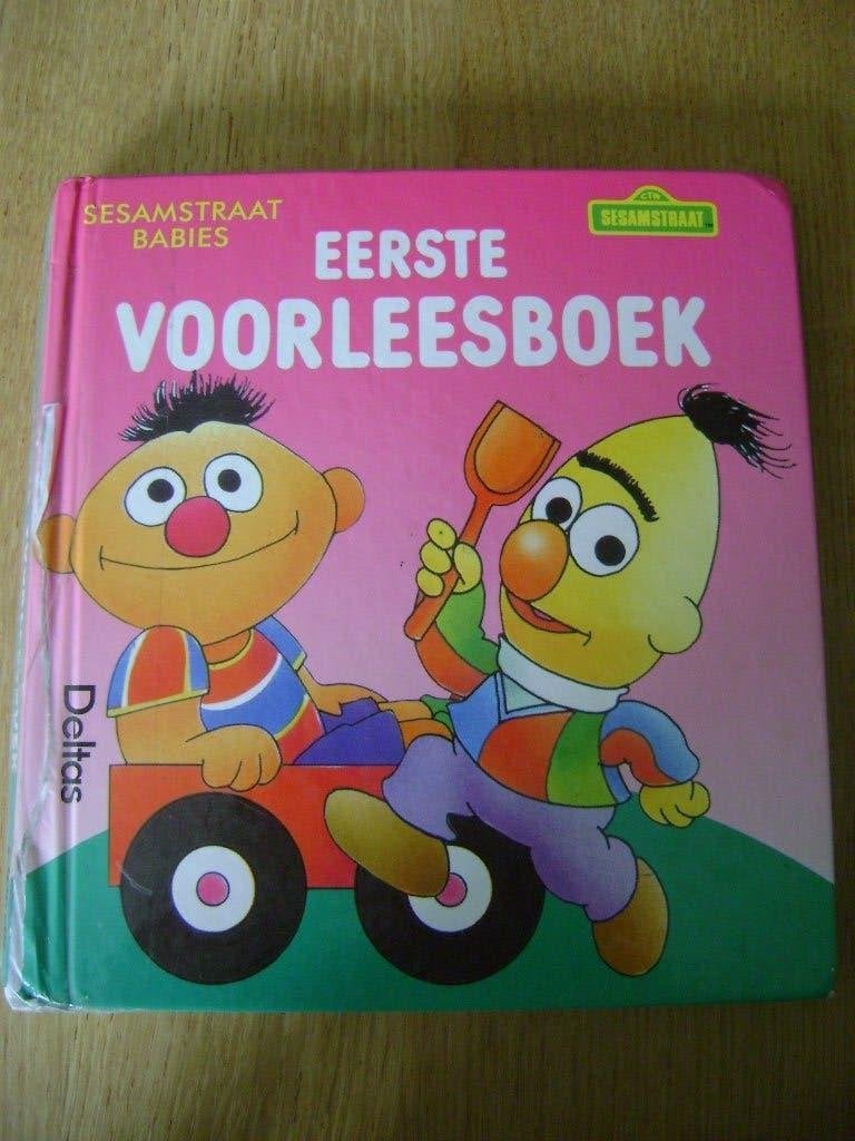 2 Sesamstraat boeken, Boeken, Ophalen of Verzenden, Gelezen, Fictie algemeen, Voorleesboek