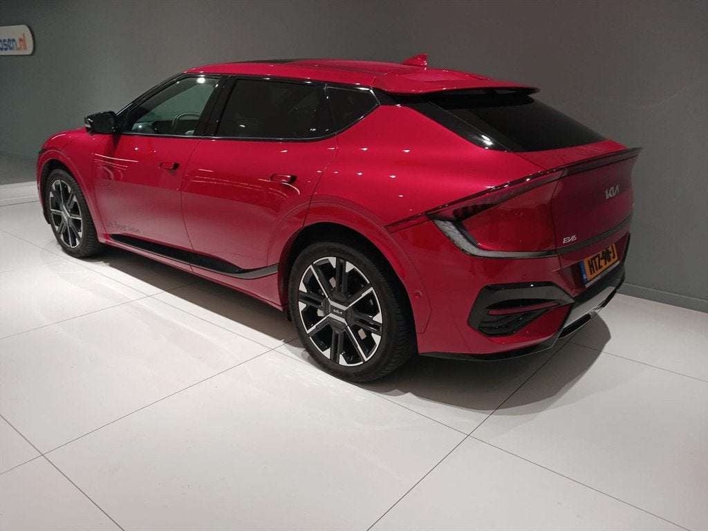 Kia Ev6 84kWh 229pk RWD GT-Line, Auto's, Automaat, 12 maanden, Achterwielaandrijving, Zwart
