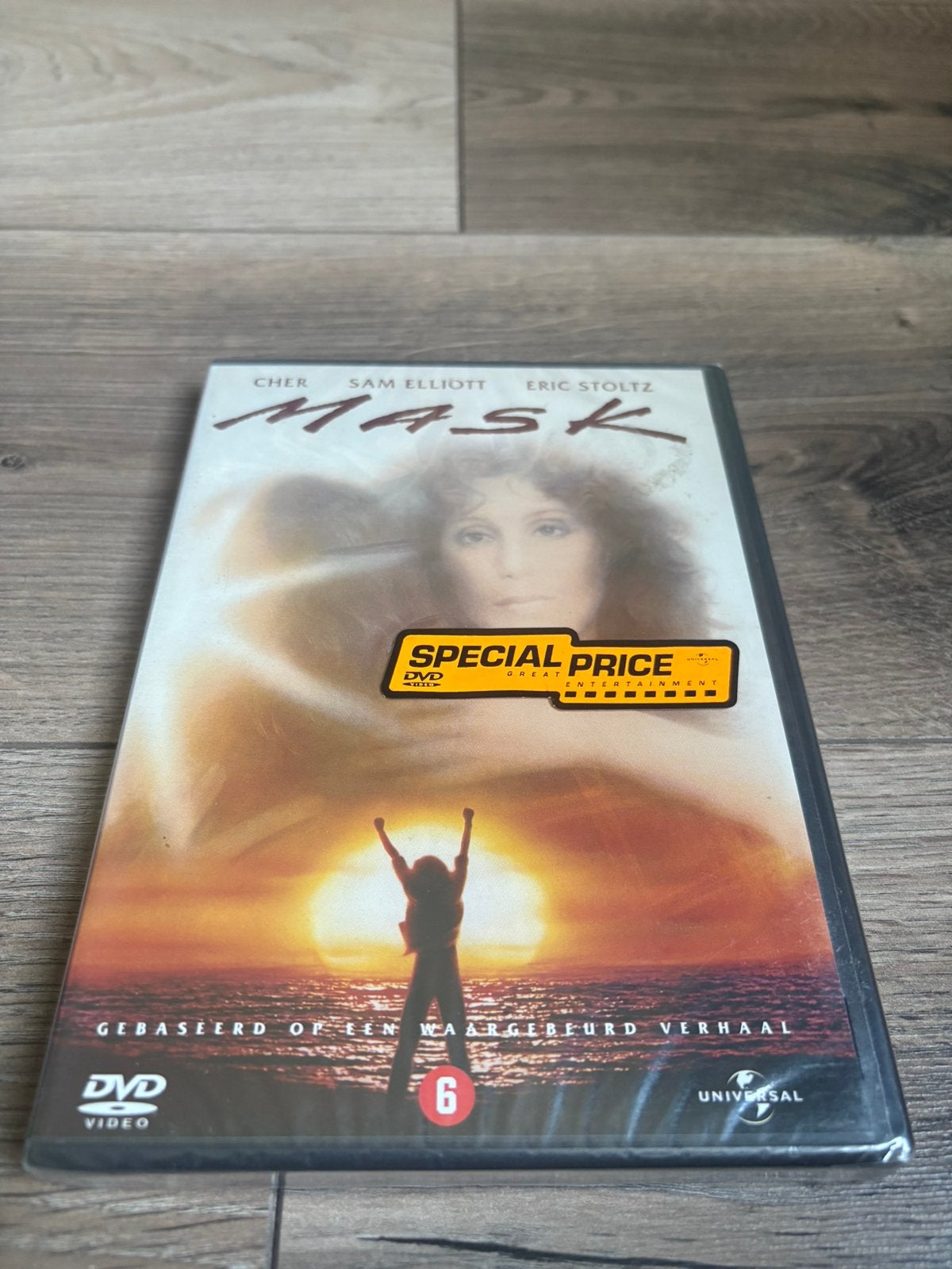 Mask *Nieuw in plastic* met Cher en Eric Stoltz, Alle leeftijden, Ophalen of Verzenden, Zo goed als nieuw, Overige genres
