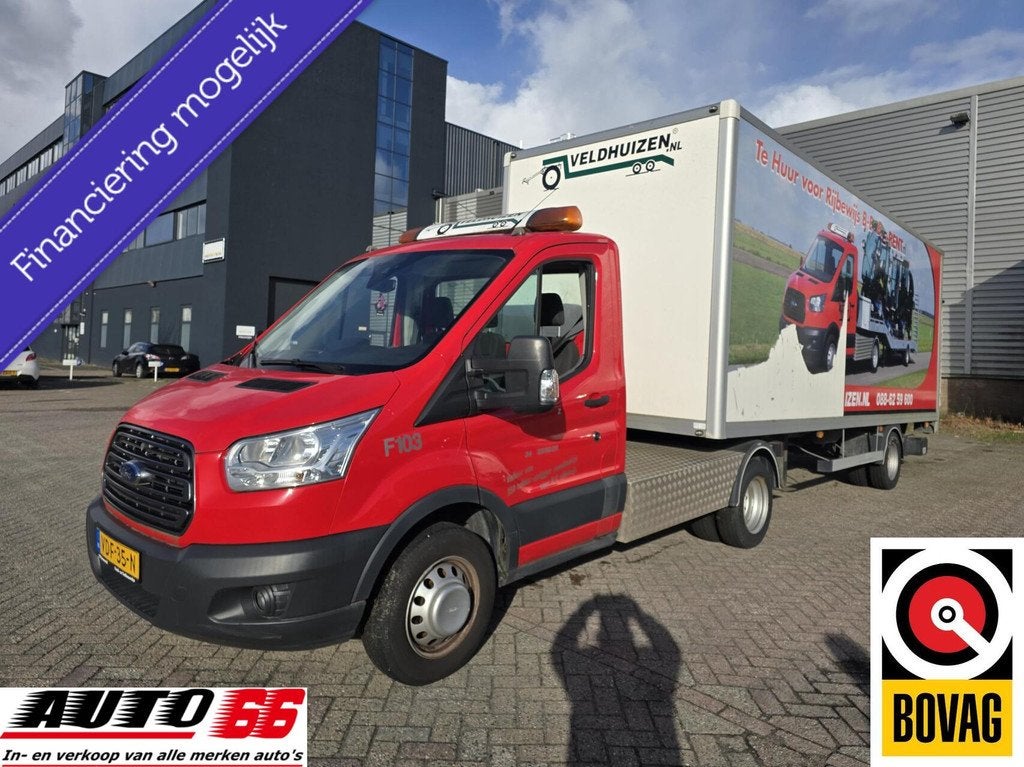 Ford Transit 310 2.0 TDCI L1H1 Ambiente BE trekker met opleg, Auto's, Bestelauto's, Stof, 2800 kg, Ford, Geïmporteerd