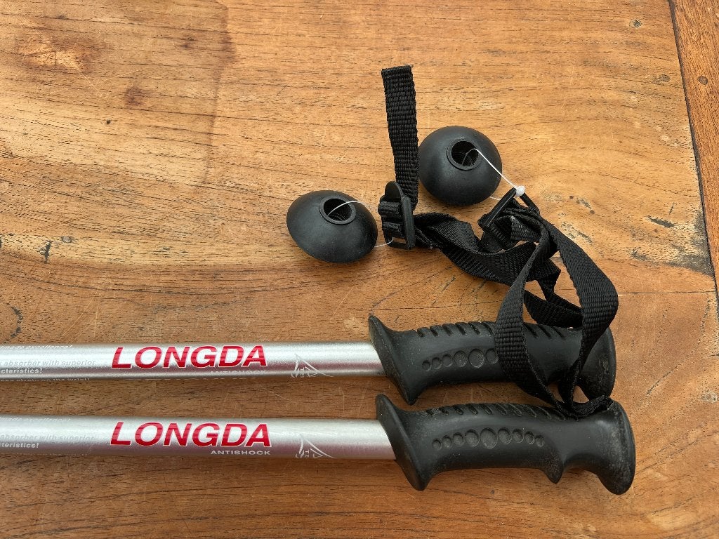 Wandelstokken - antishock - merk Longda, Ophalen, Verstelbaar, Nieuw