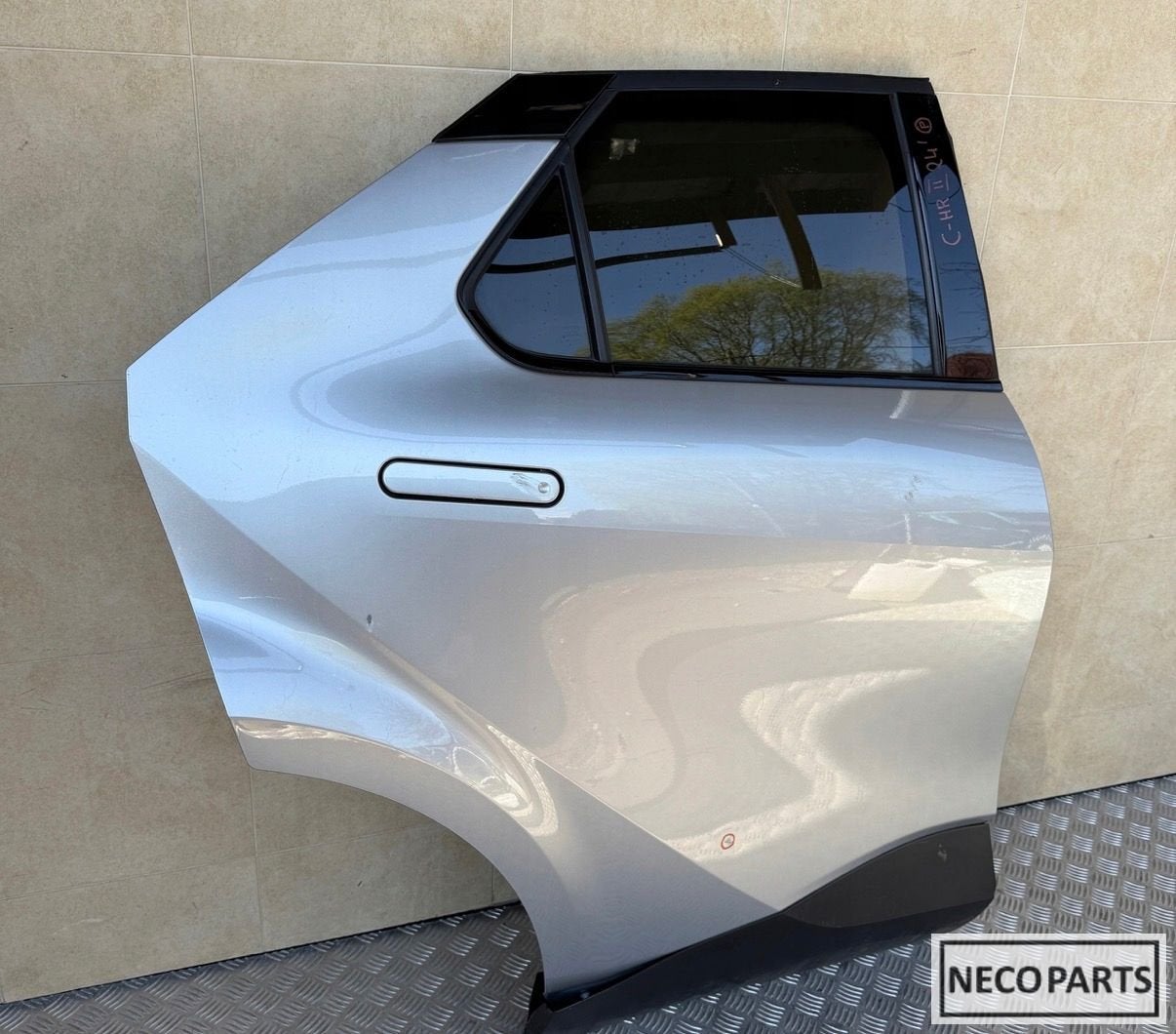 TOYOTA C-HR II PORTIER DEUR ACHTER RECHTS ALLES LEVERBAAR!!!, Auto-onderdelen, Gebruikt, -, Ophalen of Verzenden, Toyota
