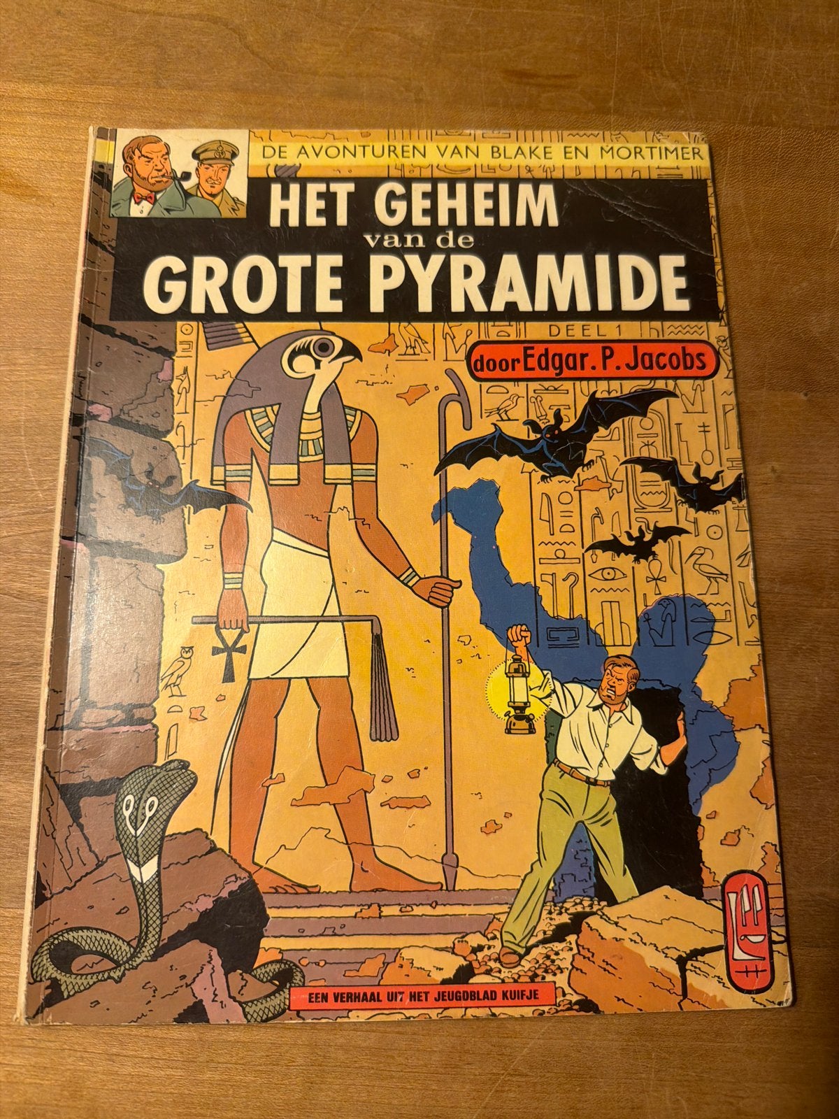 Blake en Mortimer - Het Geheim van de Grote Pyramide Deel 1, Eén stripboek, Ophalen of Verzenden, Gelezen
