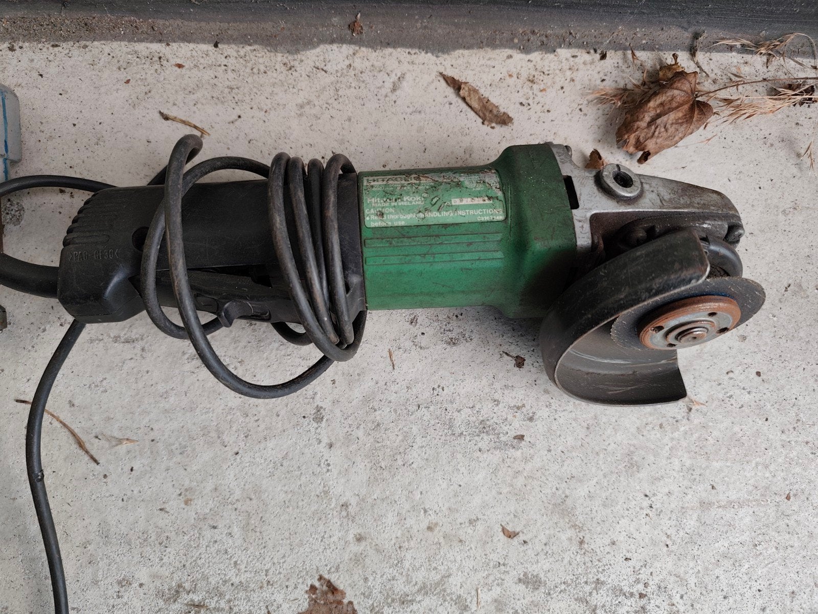 Hitachi G13SE Haakse Slijpmachine - Gebruikt, Ophalen