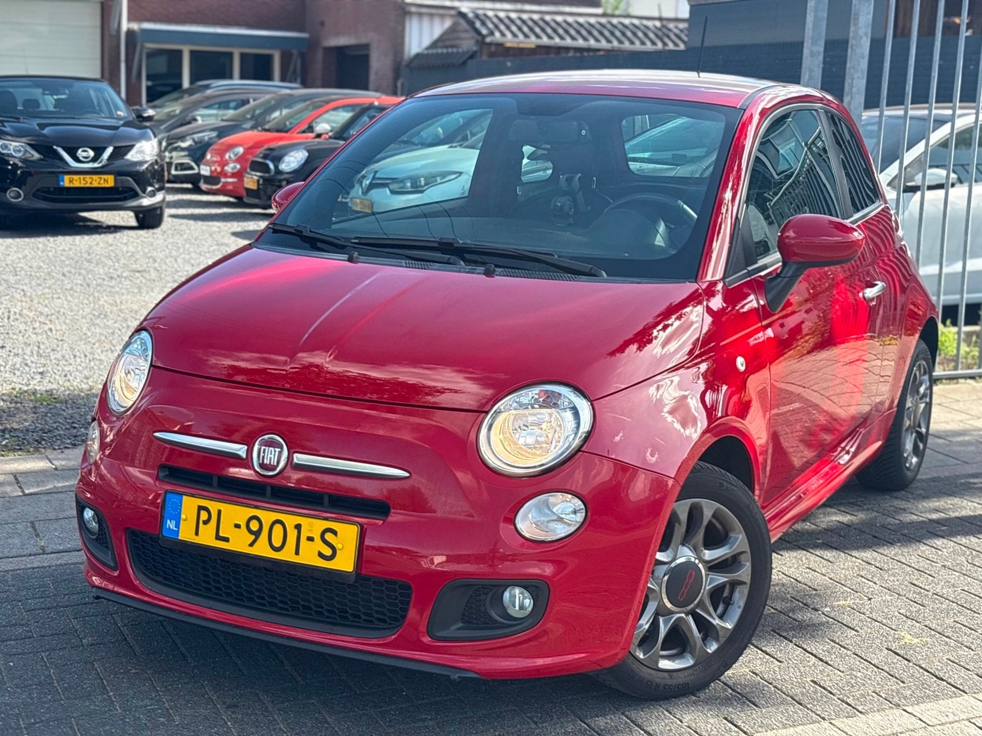 Fiat 500 1.2 S | Virtual Cockpit | 15” LMV | Half leder |, Auto's, Voorwielaandrijving, Gebruikt, 4 cilinders, 840 kg