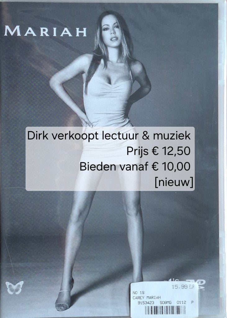 Nieuwe DVD Mariah Carey; Mariah #1's (1999, UK), Engels, Alle leeftijden, Ophalen of Verzenden, Nieuw in verpakking
