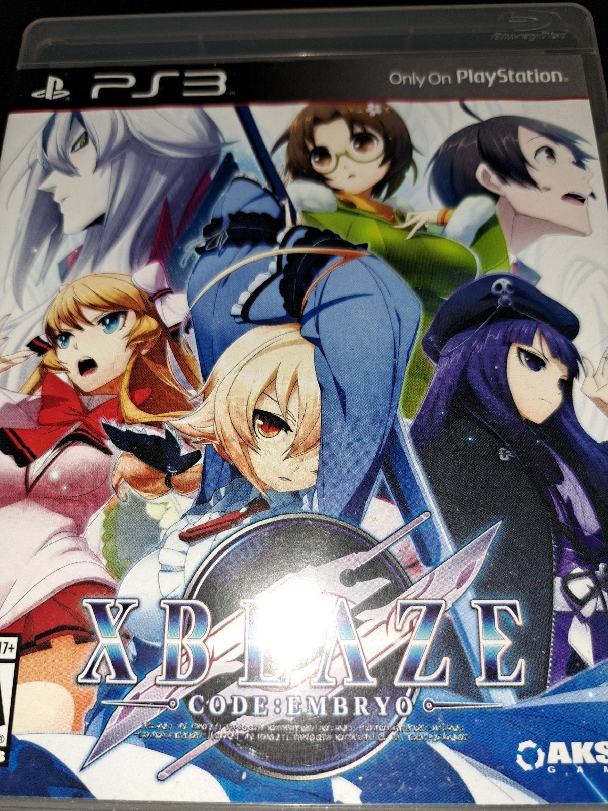 XBlaze Code: Embryo PS3 - Avontuurlijke Visual Novel, Avontuur en Actie, Vanaf 18 jaar, 1 speler, Ophalen of Verzenden