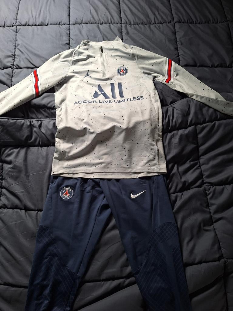 PSG Trainingspak Maat S - Paris Saint-Germain, Nike, Ophalen of Verzenden, Voetbal, Grijs