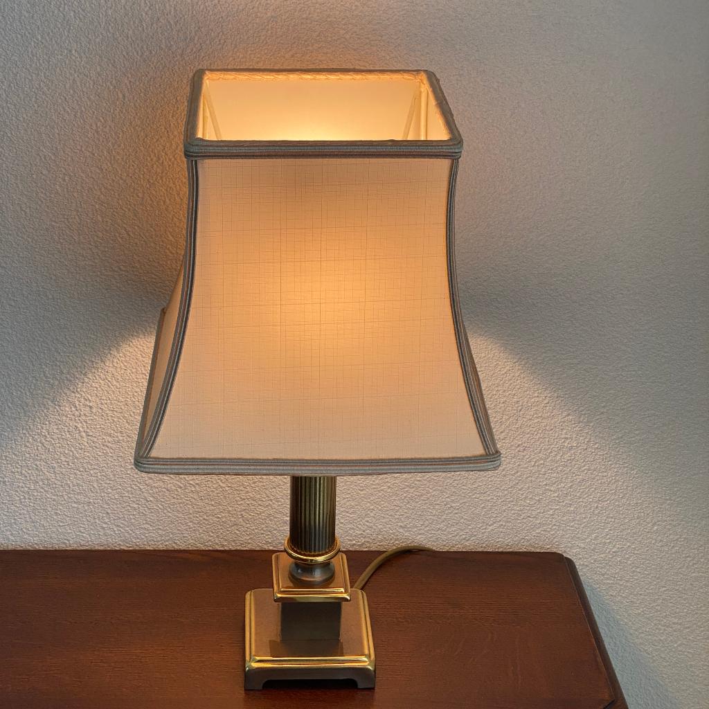 Schemerlamp staand Vintage, Ophalen, Gebruikt, Klassiek, Stof