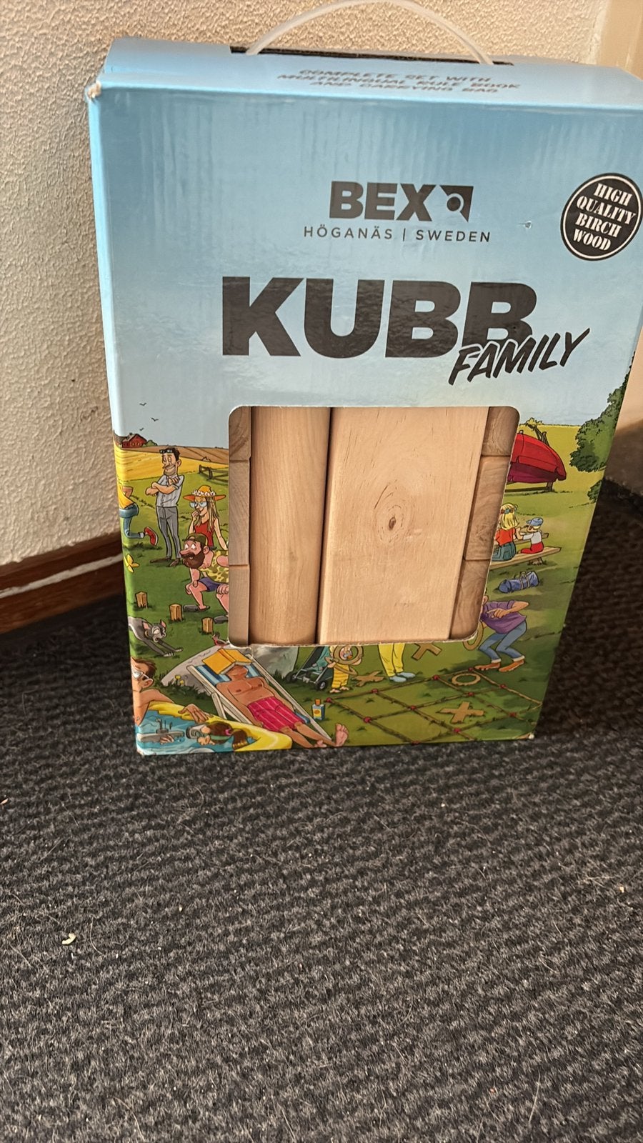 Kubb spel, Ophalen, Zo goed als nieuw
