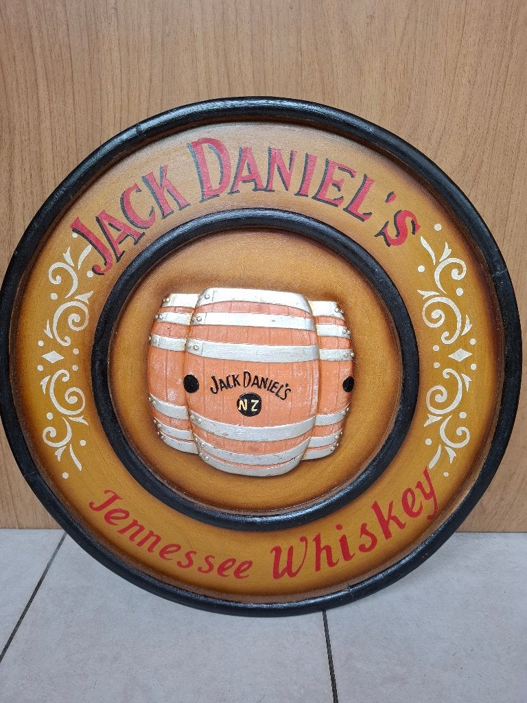 authentiek houten pubbord Jack Daniel's Whiskey, Ophalen of Verzenden, Nieuw, Reclamebord
