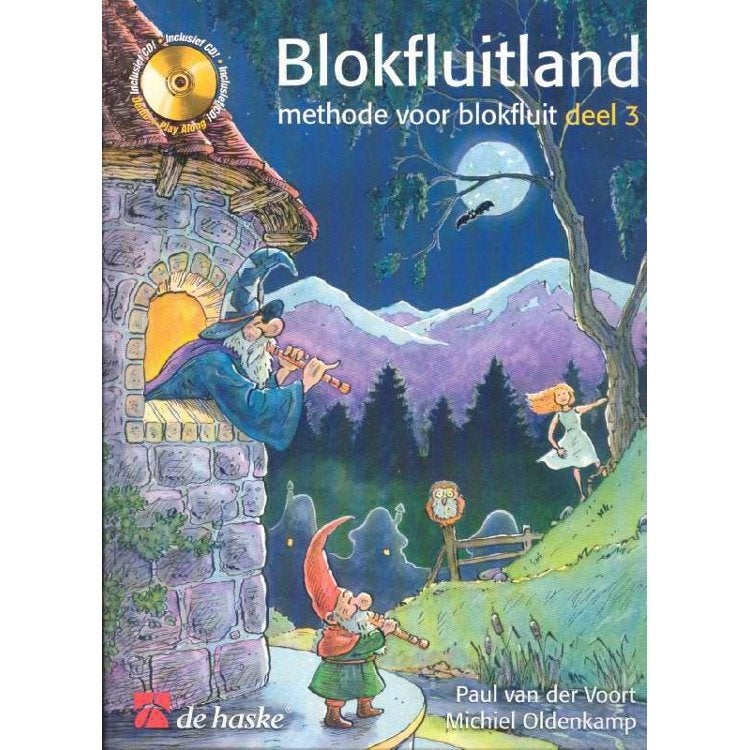Blokfluitland deel 3, Muziek en Instrumenten, Bladmuziek, Ophalen of Verzenden, Nieuw, Les of Cursus