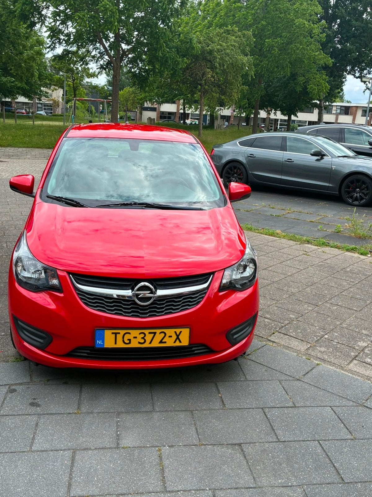 Opel Karl 1.0 Ecoflex 55KW 2018 Rood, Voorwielaandrijving, 839 kg, 74 pk, Origineel Nederlands