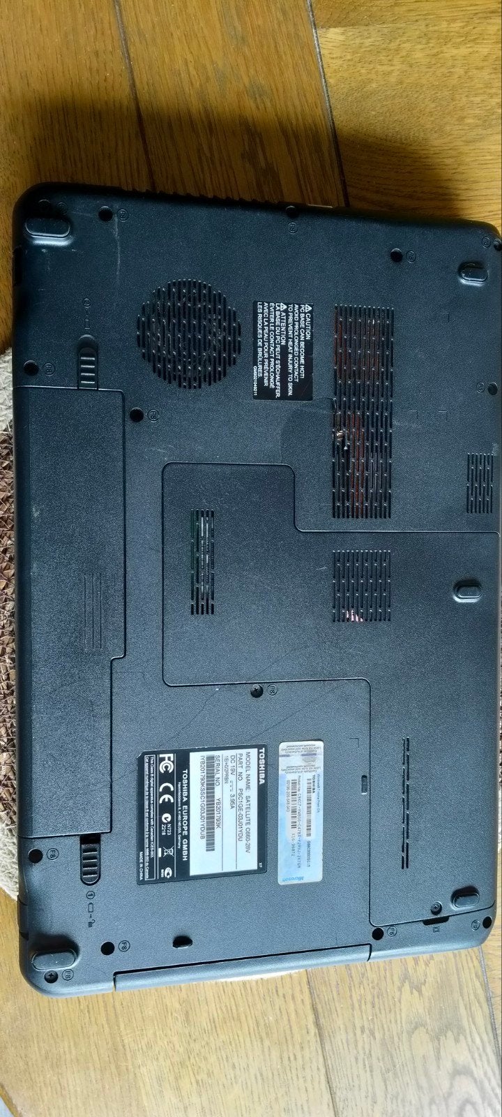 Toshiba Satellite C660-10D Laptop - Gebruikt, HDD, 2 tot 3 Ghz, Ophalen of Verzenden, 320 GB