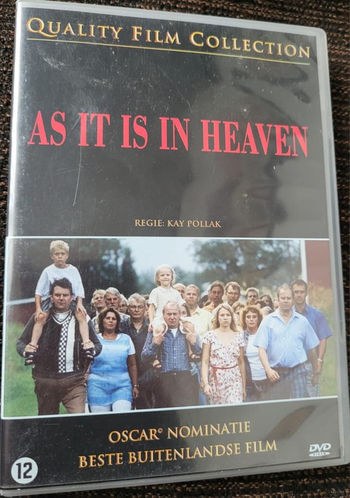 As it is in heaven kay pollak quality film collection, Cd's en Dvd's, Dvd's | Filmhuis, Vanaf 12 jaar, Ophalen of Verzenden, Zo goed als nieuw