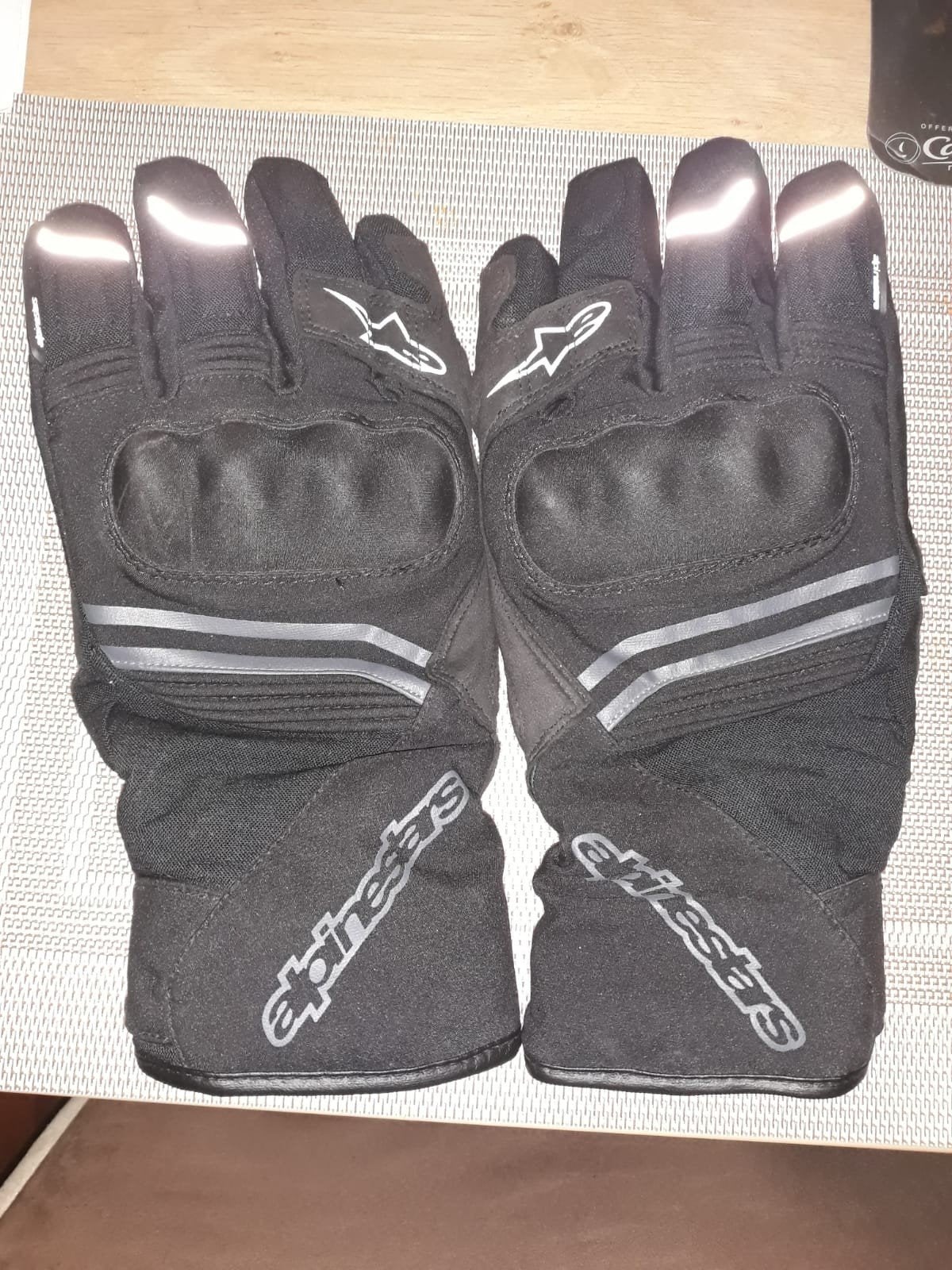 motorfiets handschoenen van het merk Alpinestars zomer en w, Motoren, Ophalen of Verzenden, Tweedehands, Handschoenen, Alpinestars