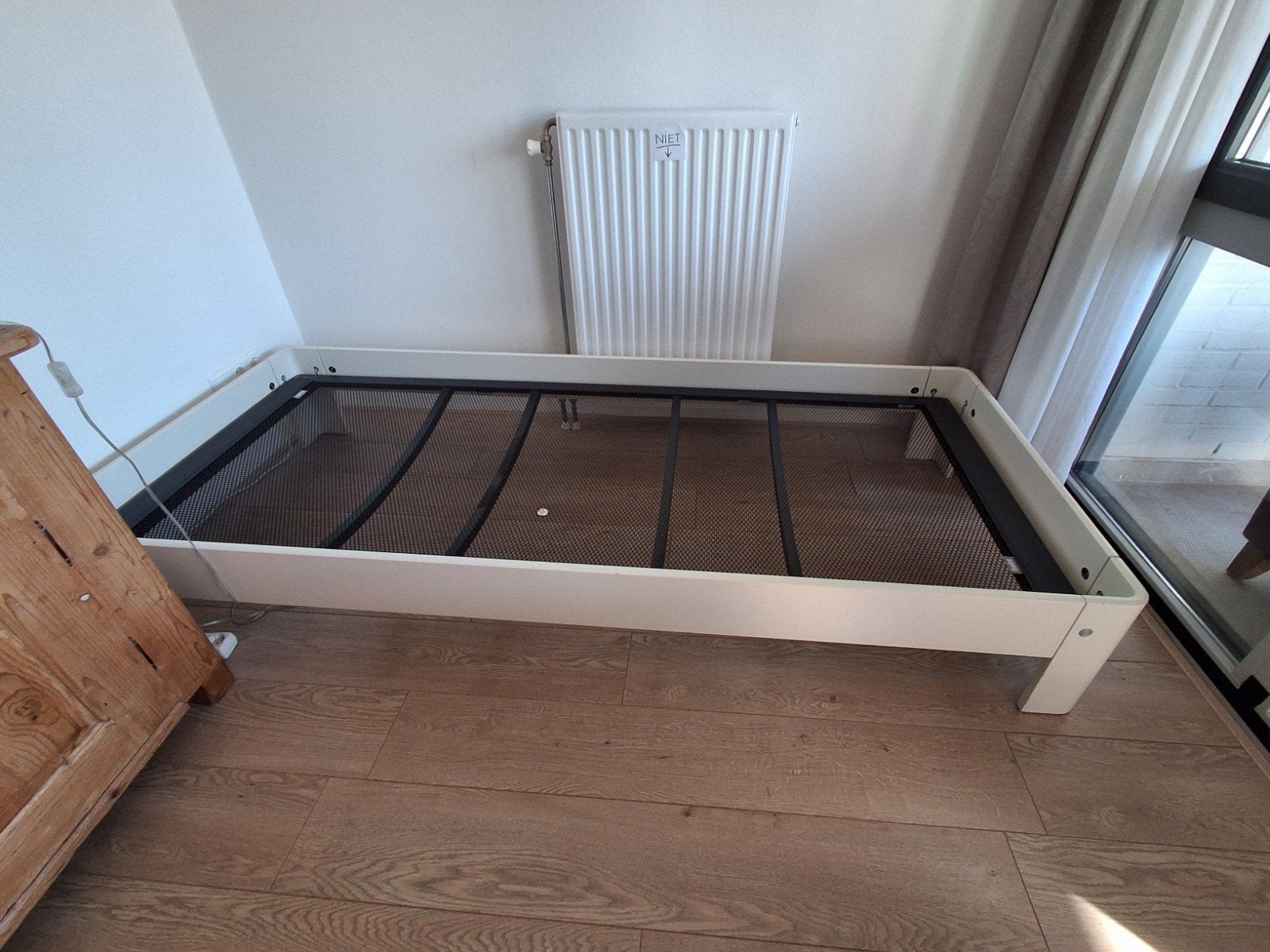 Auping Auronde eenpersoonsbed 90x220 met Bosman matras, Huis en Inrichting, Ophalen, Gebruikt, 90 cm, Eenpersoons