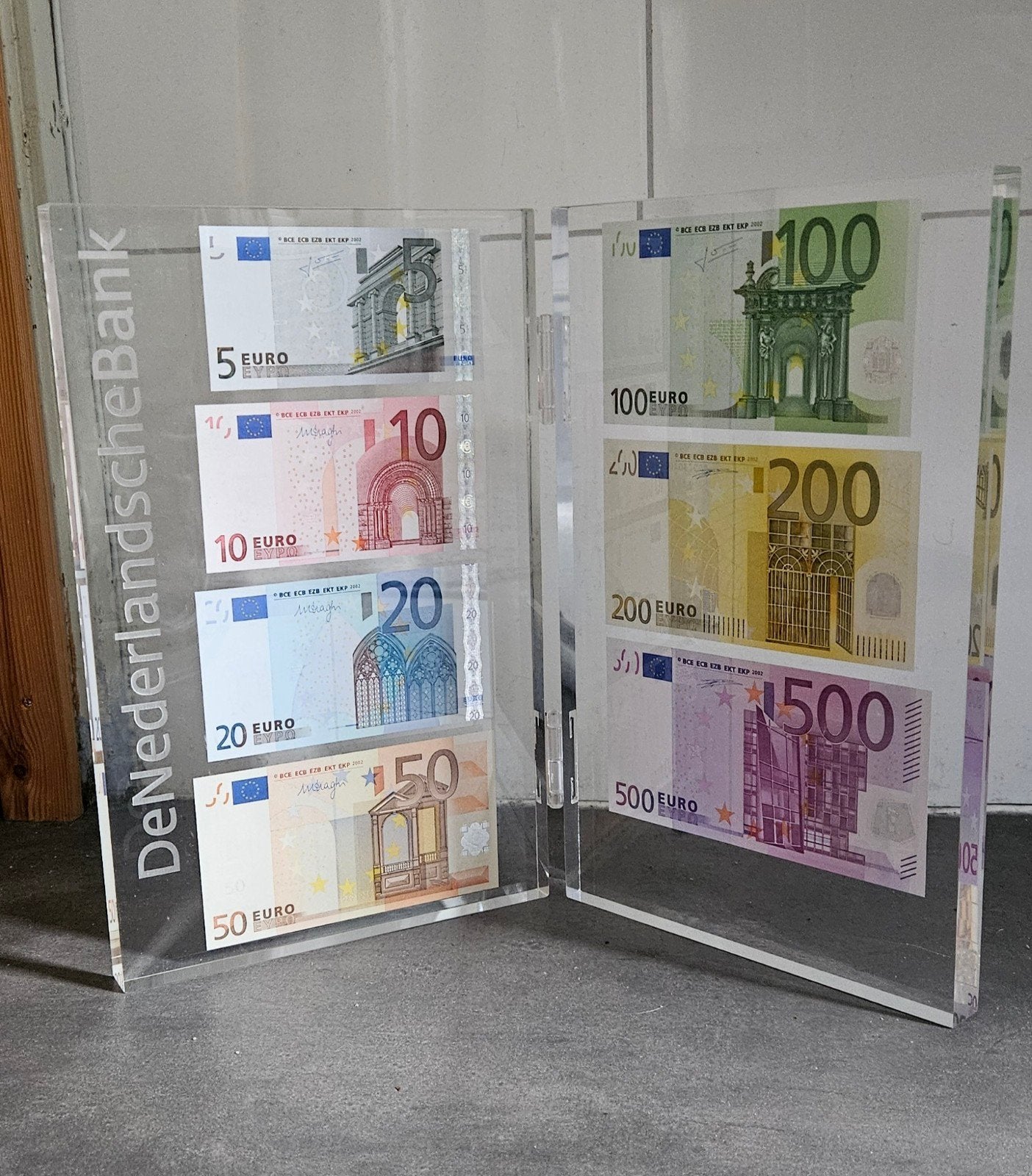 Euro biljetten set De Nederlandsche Bank, Ophalen, Overige landen, 500 euro, Setje