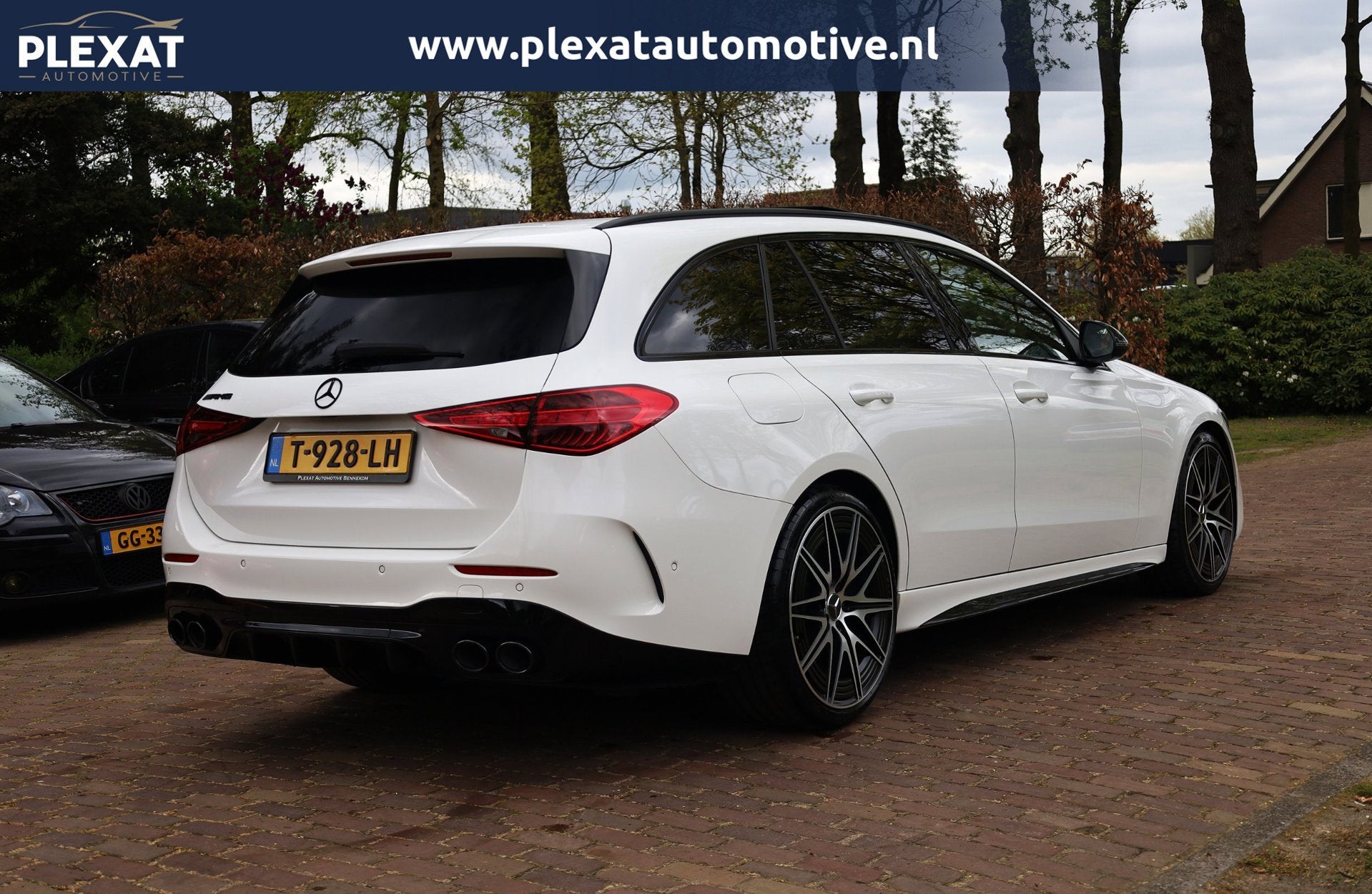 Mercedes-Benz C-klasse Estate AMG 43 4MATIC+ | 22.000KM | Pa, Auto's, Automaat, Dealer onderhouden, 4 cilinders, Alcantara