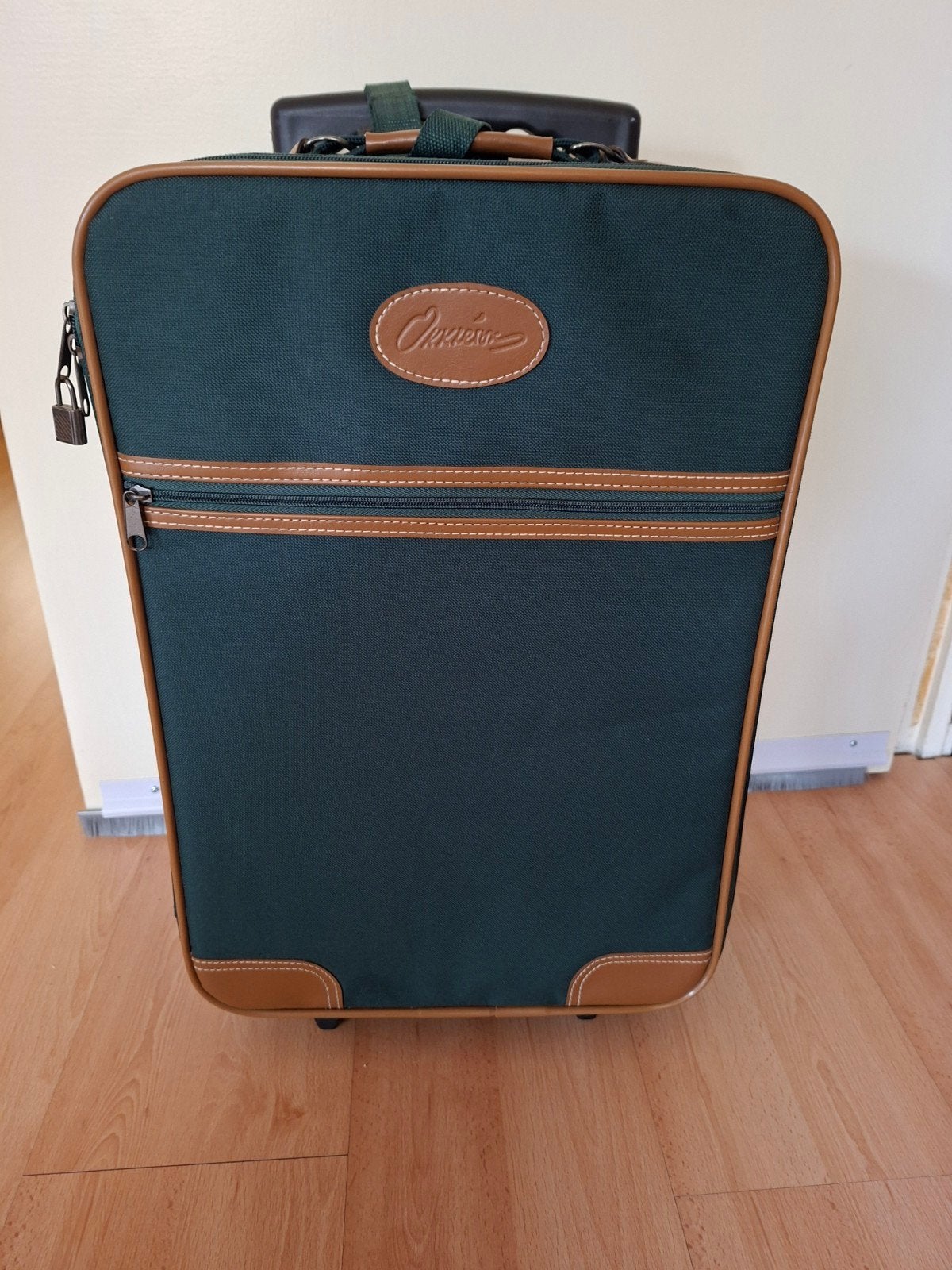 T.K Vintage koffer met wieltjes en uitschuifbare handgr, Ophalen, 30 cm of meer, Nieuw, 55 tot 75 cm
