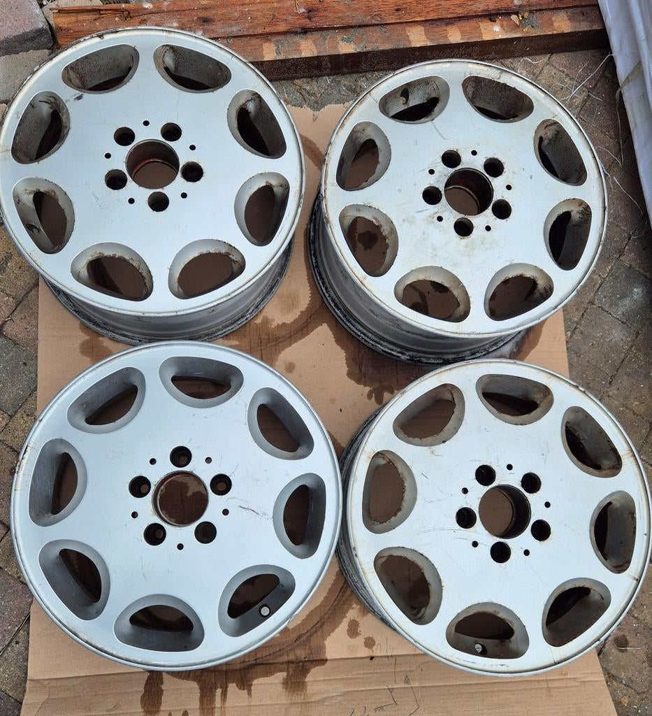 Auto onderdelen W124 8 loch acht gaats velgen 7jx16inch et46, Verzenden, Gebruikt