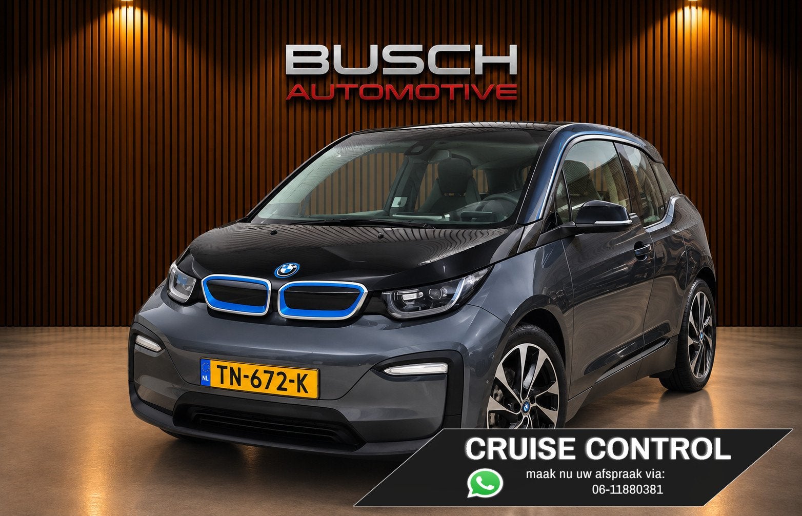 BMW I3 Basis iPerformance 94Ah 33 kWh | STOELVERWARMING |, Automaat, Dealer onderhouden, Gebruikt, 300 km