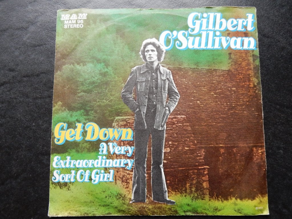 single van Gilbert O'Sullivan - Get down, Ophalen of Verzenden, Gebruikt, Pop
