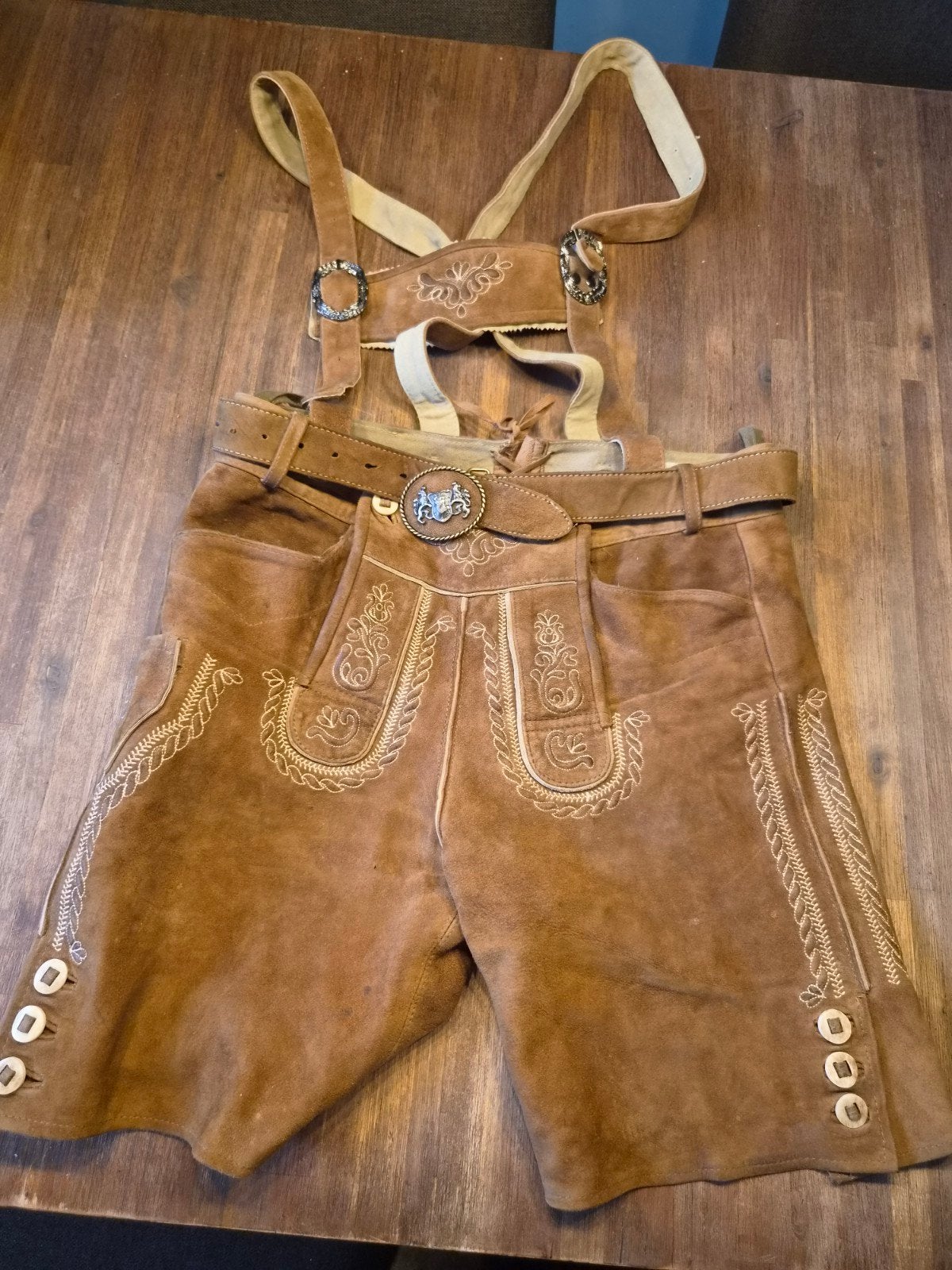Lederhose van G.Weih & Silk - Maat 46, Ophalen of Verzenden