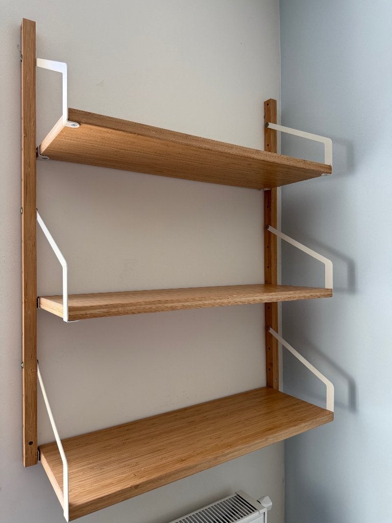IKEA Svalnäs wandplanken en ophangsysteem, Ophalen, Gebruikt