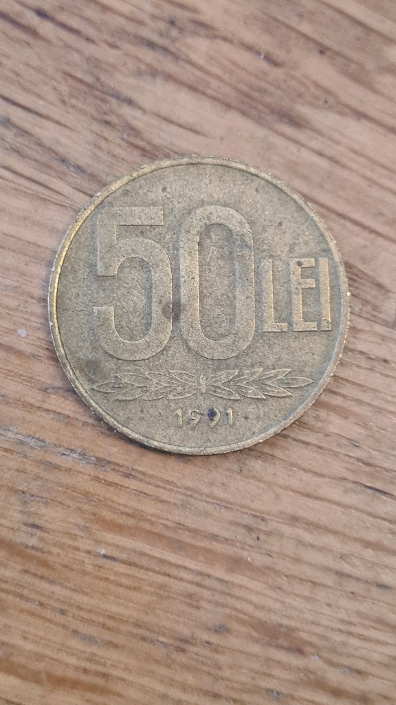 Roemenië - 50 Lei 1991 (D6), Verzenden, Overige landen, Losse munt