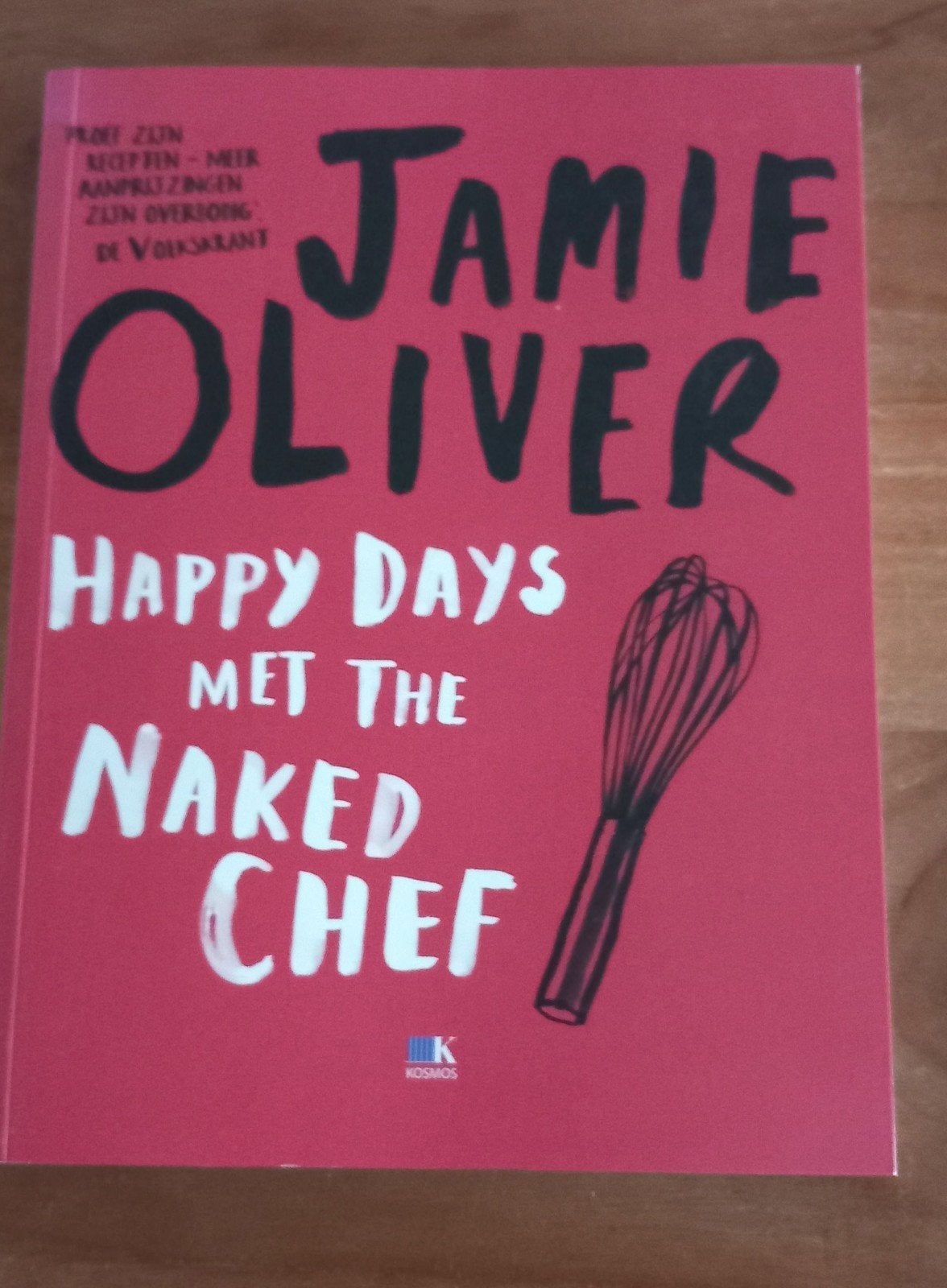 Jamie Oliver - Happy Days met The Naked Chef kookboek, Boeken, Gelezen, Voorgerechten en Soepen, Ophalen of Verzenden, Jamie Oliver