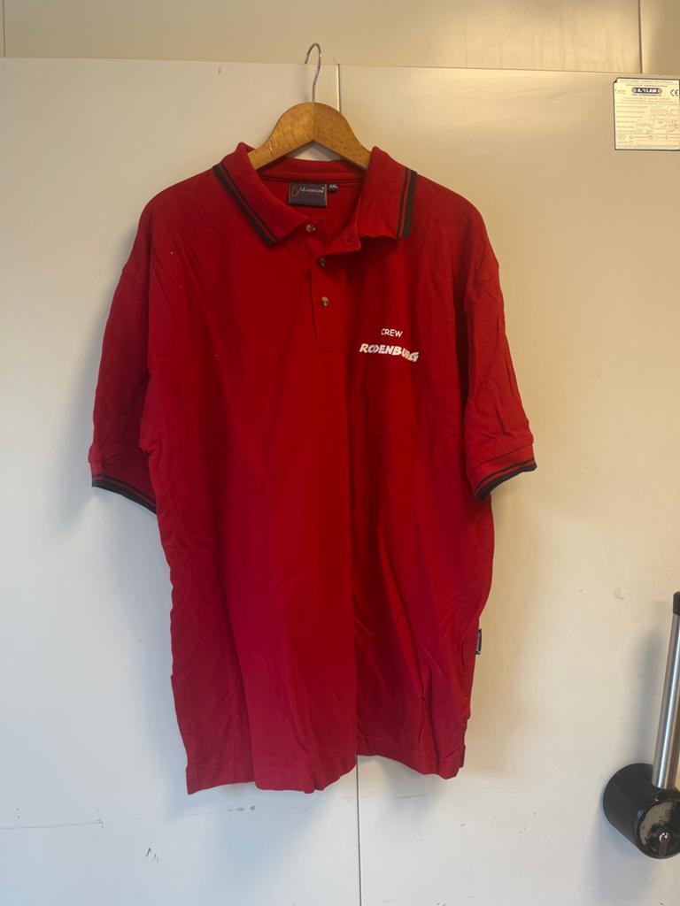 Rood Rodenburg Crew Poloshirt - Maat XXL, Ophalen, Zo goed als nieuw