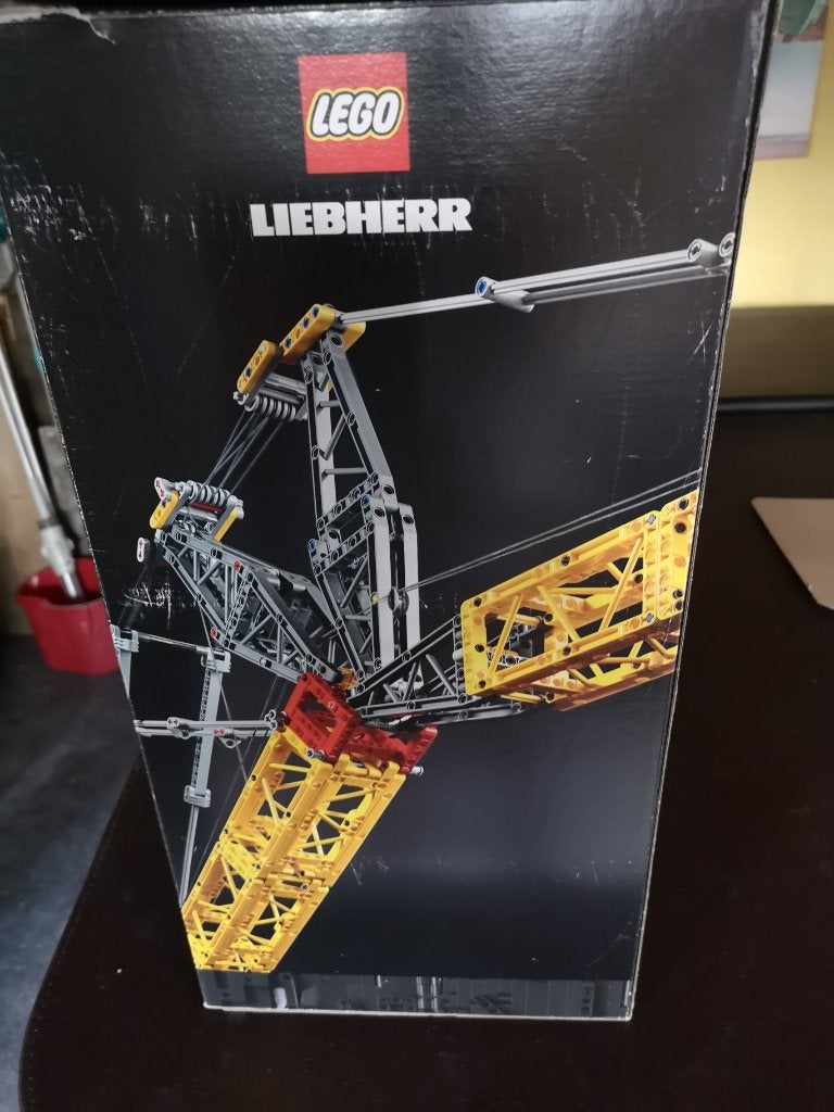 Technische lego +18 hijskraan Liebherr LR 13000, Kinderen en Baby's, Ophalen, Inclusief instructies, Lego, Zo goed als nieuw