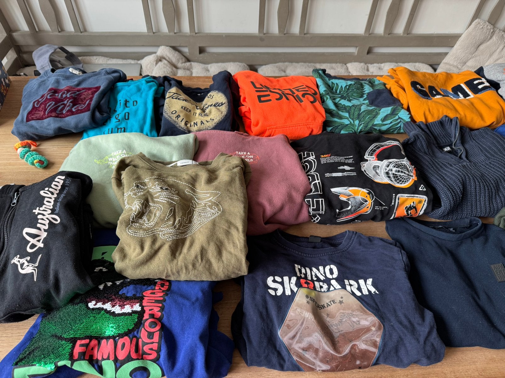 Groot pakket jongens truien plus 2 vesten maat 134-140, Kinderen en Baby's, Kinderkleding | Maat 134, Ophalen of Verzenden, Gebruikt
