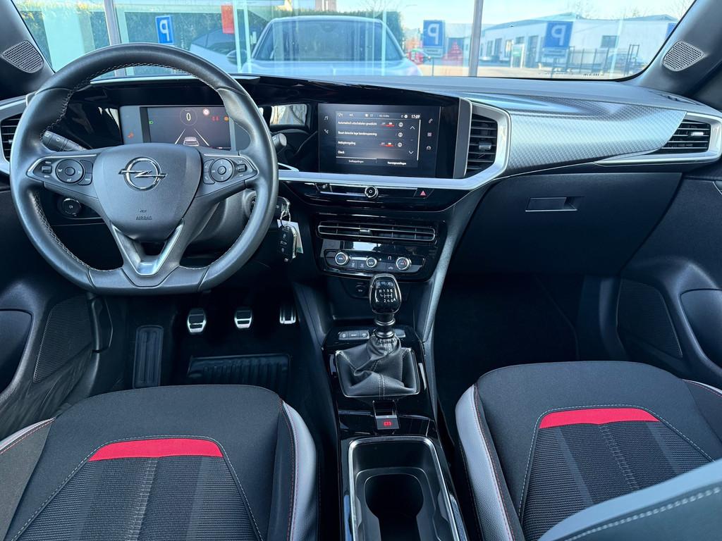 Opel Mokka 1.2 Turbo GS - Climate - Navi - Parkeerhulp - Org, Auto's, Gebruikt, 1199 cc, 620 kg, Wit