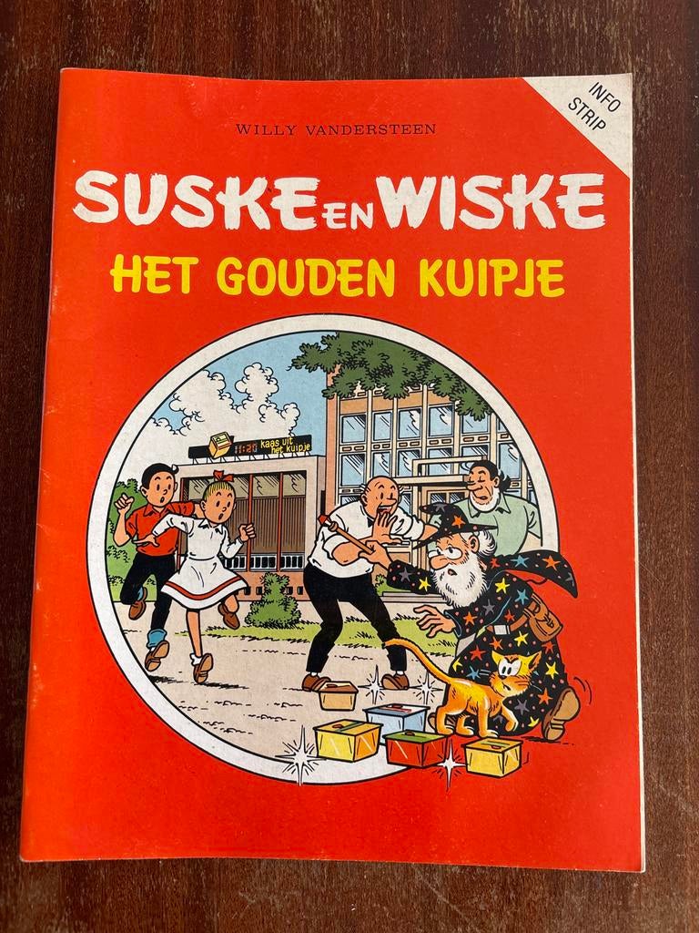 Suske en Wiske - Het Gouden Kuipje (Info Strip), Eén stripboek, Ophalen of Verzenden, Gelezen