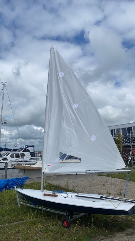 Laser zeilboot, Ophalen, Gebruikt