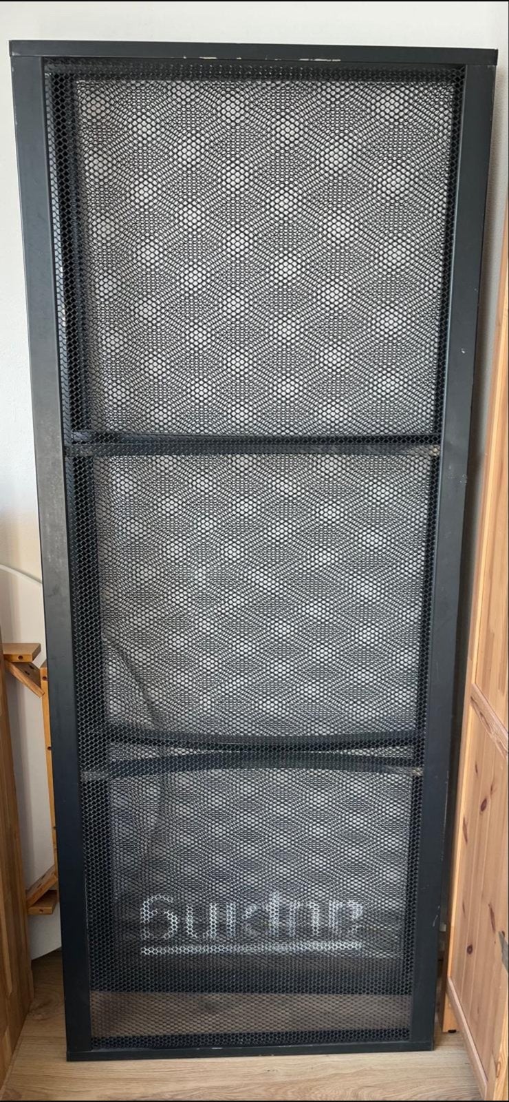 2 Auping spiraal bedbodems 80x200 cm, Ophalen, Gebruikt, Eenpersoons, Zwart