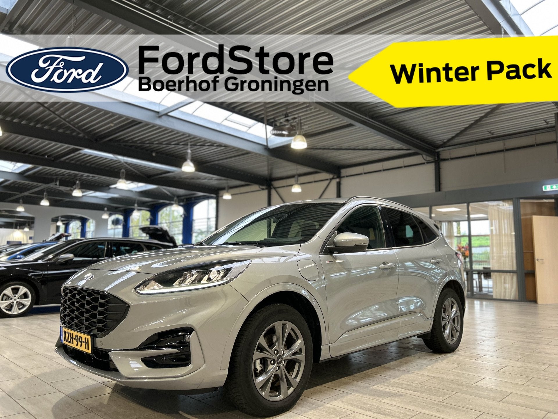Ford Kuga 2.5 PHEV ST-Line | Winter Pack | Camera | Navi | C, 12 maanden, Gebruikt, 4 cilinders, Verwarmde buitenspiegels