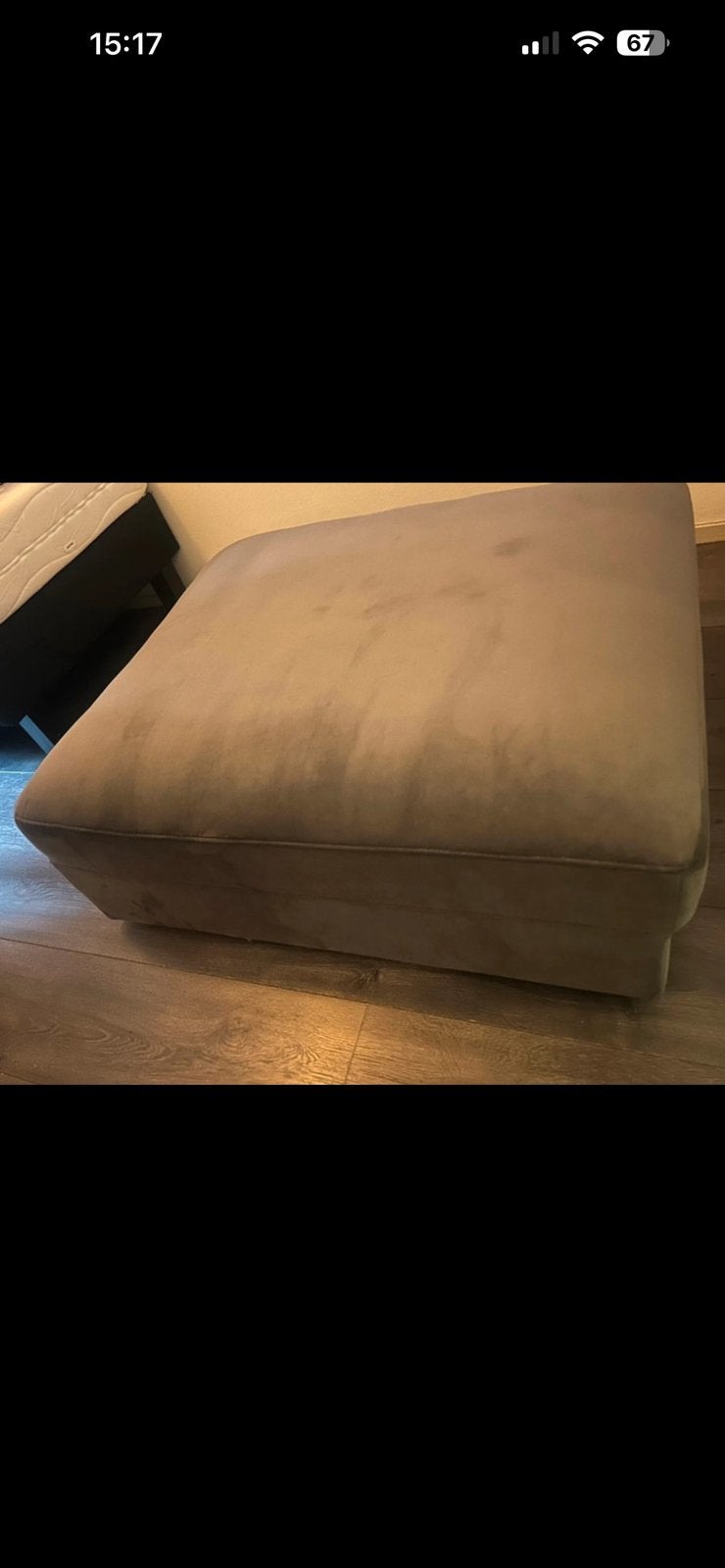 Hocker/poef. Nieuw., Ophalen, Nieuw, Vierkant, 75 tot 100 cm