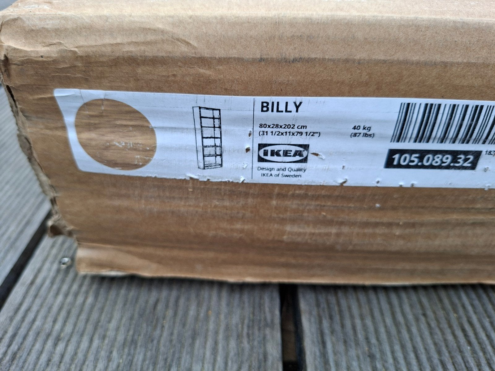 Billy boekenkast, Ophalen, 200 cm of meer, Nieuw, 50 tot 100 cm