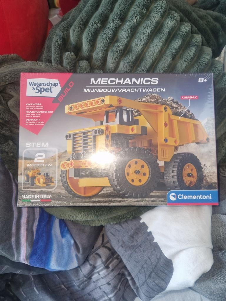 Clementoni Mechanics Mijnopbouwvrachtwagen - Nieuw, Ophalen, Nieuw, Overige merken