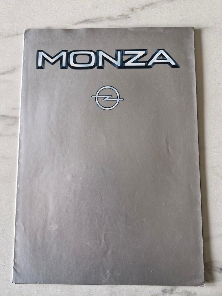 Opel Monza folder, Ophalen of Verzenden