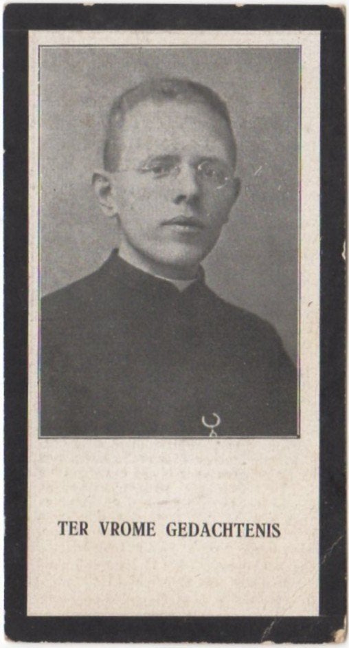 pater Henricus Witteveen 1898 Leeuwarden + 1928 Brazilië, Verzenden